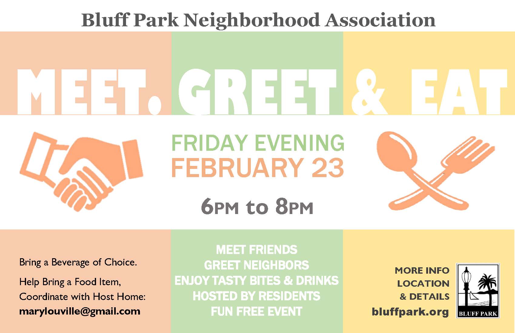 Bluff Park Neighborhood Association Meet Greet Eat